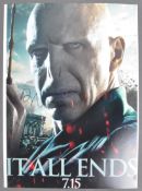RALPH FIENNES - HARRY POTTER FRANCHISE - LARGE SIGNED 16X12