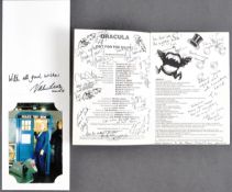 COLLECTION OF VALERIE LEON - MULTI SIGNED THEATRE PROGRAMME