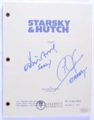 STARSKY & HUTCH - DAVID SOUL & PAUL MICHAEL GLASER - SIGNED SCRIPT