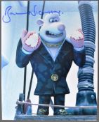 AARDMAN ANIMATIONS - BILL NIGHY - FLUSHED AWAY SIGNED PHOTO