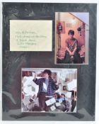 HARRY POTTER & THE PHILOSOPHER'S STONE (2001) PRODUCTION USED ENVELOPE