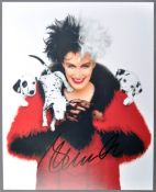 101 DALMATIONS - GLENN CLOSE - AUTOGRAPHED 8X10