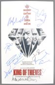 KING OF THIEVES (2018) - RARE CAST AUTOGRAPHED 18X12