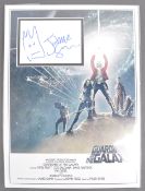GUARDIANS OF THE GALAXY - DIRECTOR JAMES GUNN AUTOGRAPH DISPLAY