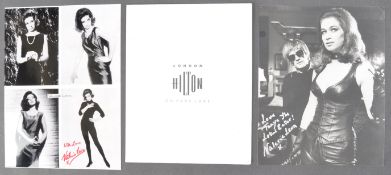 COLLECTION OF VALERIE LEON - SIGNED PHOTOGRAPHS