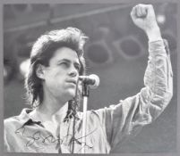 SIR BOB GELDOF - LIVE AID 1985 - LARGE 11X14