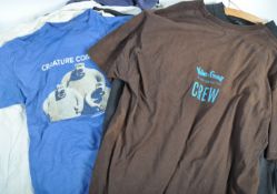 AARDMAN ANIMATIONS - COLLECTION OF 'CREW' T-SHIRTS