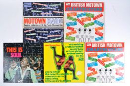 SOUL / MOTOWN - A GROUP OF FIVE VINYL RECORD ALBUMS