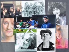 BRITISH COMEDY & JAMES BOND - COLLECTION OF AUTOGRAPHS