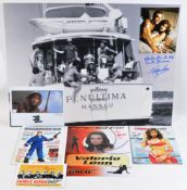 COLLECTION OF VALERIE LEON - JAMES BOND MEMORABILIA