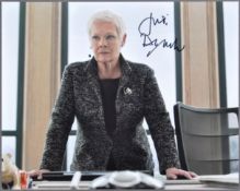 DAME JUDI DENCH - JAMES BOND 007 - SIGNED PHOTOGRAPH