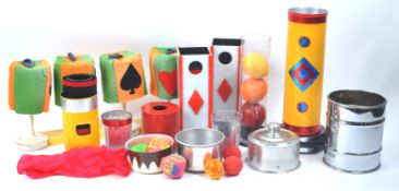 MAGIC TRICKS - COLLECTION OF LARGE VINTAGE DISAPPEARING TRICKS