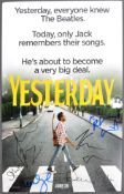 YESTERDAY (2019) - THE BEATLES - AUTOGRAPHED 18X12