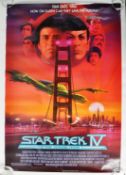 STAR TREK IV - THE JOURNEY HOME - ORIGINAL ONE SHEET POSTER