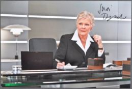 DAME JUDI DENCH - JAMES BOND 007 - SIGNED PHOTOGRAPH