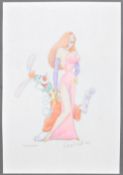WHO FRAMED ROGER RABBIT? - RICHARD WILLIAMS - HAND DRAWN ARTWORK