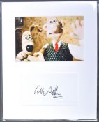 AARDMAN ANIMATIONS - WALLACE & GROMIT - PETER SALLIS AUTOGRAPH