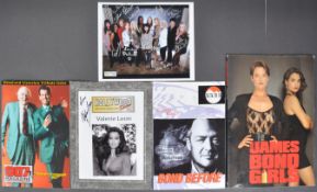 COLLECTION OF VALERIE LEON - JAMES BOND MEMORABILIA ITEMS