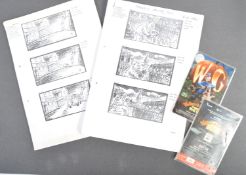 AARDMAN ANIMATIONS - THE CURSE OF THE WERE-RABBIT ORIGINAL STORYBOARDS