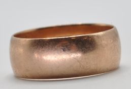 EDWARDIAN 9CT GOLD WEDDING BAND RING