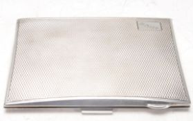 1930 SILVER CIGARETTE CASE BY E. L. TREVITT AND SONS