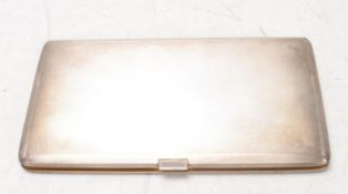 HALLMARKED STERLING SILVER CIGARETTE CASE