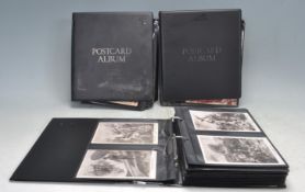 WWI FIRST WORLD WAR - 600+ POSTCARDS IN THREE ALBUMS