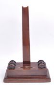 ANTIQUE GEORGIAN REGENCY GILLOW MANNER MAHOGANY PLATE STAND