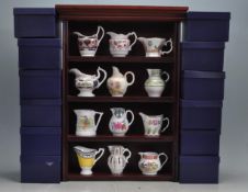 VINTAGE ROYAL WORCESTER 250TH ANNIVERSARY HISTORICAL JUG SET