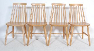 SET OF FOUR RETRO VINTAGE LATE 20TH CENTURY