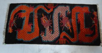 VINTAGE 20TH CENTURY TIBETAN RUG