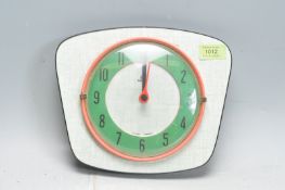 RETRO VINTAGE 1960S JAZ WALL CLOCK
