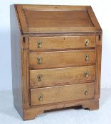 VINTAGE 1950S MID CENTURY OAK BUREAU