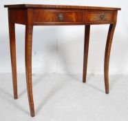 20TH CENTURY EDWARDIAN MAHOGANY WRITING TABLE