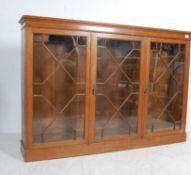 ANTIQUE OAK LIBRARY BOOKCASE