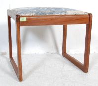 G - PLAN - RETRO VINTAGE 20TH CENTURY TEAK WOOD STOOL