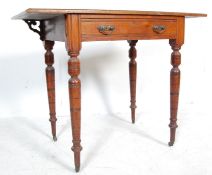 ANTIQUE 19TH CENTURY VICTORIAN WALNUT WRITING TABLE