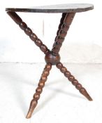1920'S MAHOGANY GYPSY TABLE / OCCASIONAL TABLE
