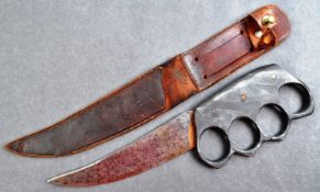 RARE WWI FIRST WORLD WAR TRENCH WARFARE KNUCKLEDUSTER KNIFE