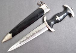 ORIGINAL WWII SECOND WORLD WAR GERMAN WAFFEN SS DAGGER
