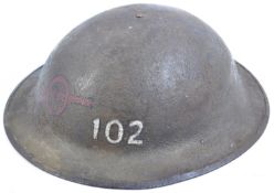 WWI FIRST WORLD WAR - AMERICAN US ARMY BRODIE HELMET