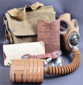 ORIGINAL WWII SECOND WORLD WAR BRITISH MK4 RESPIRATOR GAS MASK