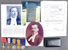 WWI FIRST WORLD WAR CANADIAN MEDAL GROUP INC MBE