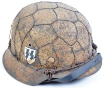 WWII SECOND WORLD WAR THIRD REICH NAZI M42 HELMET