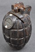 RARE WWI NO.23 MK.II MILLS BOMB MONEY BOX ROD GRENADE
