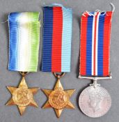 WWII SECOND WORLD WAR MEDAL GROUP - ROYAL NAVY KIA 1940