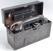 WWII SECOND WORLD GERMAN THIRD REICH FIELD TELEPHONE