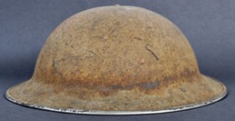ORIGINAL WWII SECOND WORLD WAR STEEL BRODIE HELMET