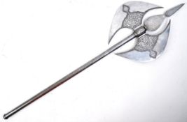 LARGE INDO PERSIAN DOUBLED HEADED TABAR / BATTLE AXE