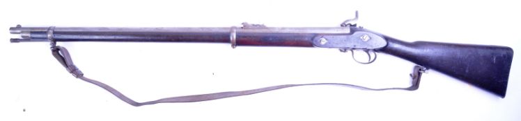 ANTIQUE 19TH CENTURY VICTORIAN PERCUSSION CAP 1864 PATTERN RIFLE